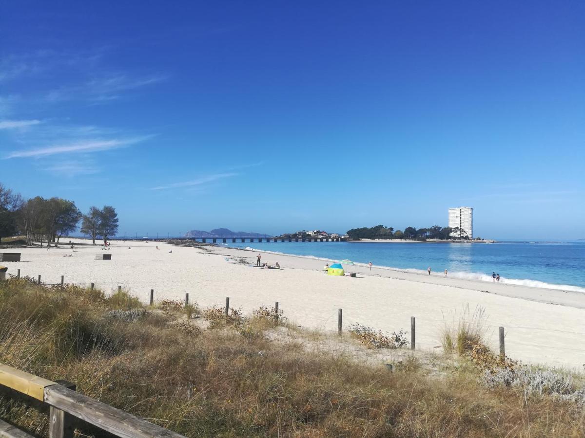Apartamento Vacacional En Playa Del Vao - Corujo Comarca de Comarca de Vigo Buitenkant foto